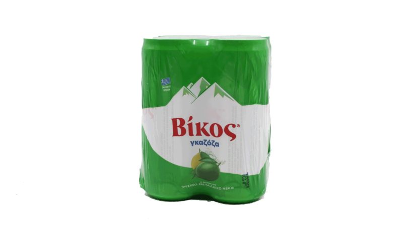 ΑΝΑΨΥΚΤΙΚΟ ΒΙΚΟΣ 330ml CAN/ΚΟΥΤΙ ΓΚΑΖΟΖΑ KΙΒ.6x(4x330ml)