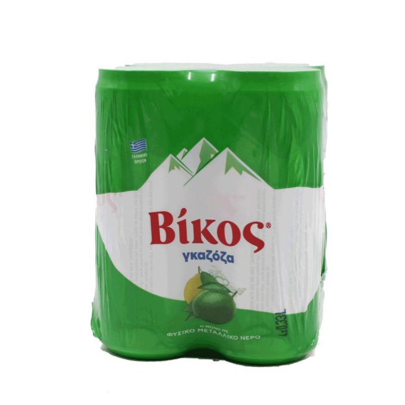 ΑΝΑΨΥΚΤΙΚΟ ΒΙΚΟΣ 330ml CAN/ΚΟΥΤΙ ΓΚΑΖΟΖΑ KΙΒ.6x(4x330ml)