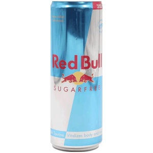 RED BULL 355ml ΑΠΛΟ SugarFree ΚΙΒ.24x355ml (Μεγάλο Γαλάζιο)