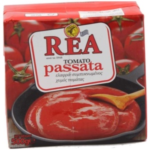 ΤΟΜΑΤΑ REA PASSATA ΚΙΒ.12x500gr