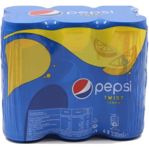 PEPSI 330ml TWIST LEMON ΚΙΒ.4x6x330ml