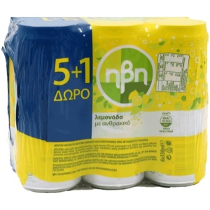 ΗΒΗ PROMO ΛΕΜΟΝΑΔΑ ΚΙΒ.4x6x330ml (5+1Δ)