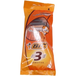 BIC SENSITIVE 1Blade 4s ΚΙΒ.20x4ΤΜΧ (ΚΙΤΡΙΝΟ)