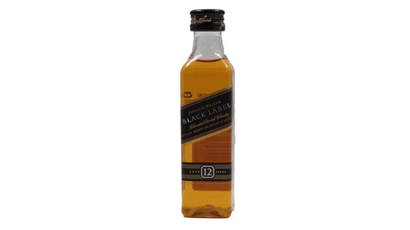 JOHNNIE WALKER BLACK LABEL ΜΙΝΙΑΤΟΥΡΑ WHISKY ΚΙΒ.192x50ml