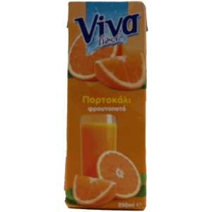 VIVA ΦΡΟΥΤΟΠΟΤΟ ΠΟΡΤΟΚΑΛΙ ΚΙΒ.27x250ml