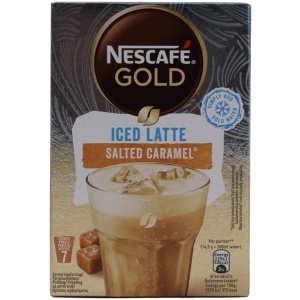 NESCAFE ΦΑΚΕΛΑΚΙ GOLD ICED CARAMEL LATE 7Sac ΚΙΒ.6x101gr