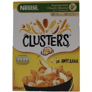 ΔΗΜΗΤΡΙΑΚΑ CLUSTERS ΑΜΥΓΔΑΛΑ ΚΙΒ.16x325gr (ΝΕΟ)