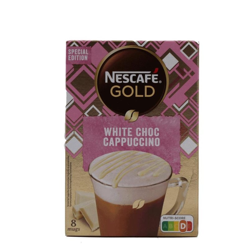 NESCAFE ΦΑΚΕΛΑΚΙ WHITE CHOC CAPPUCCINO 8Sac ΚΙΒ.6x120gr