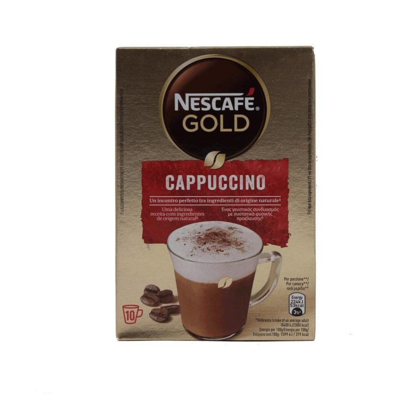 NESCAFE ΦΑΚΕΛΑΚΙ CAPPUCCINO 10Sac ΚΙΒ.6x140gr