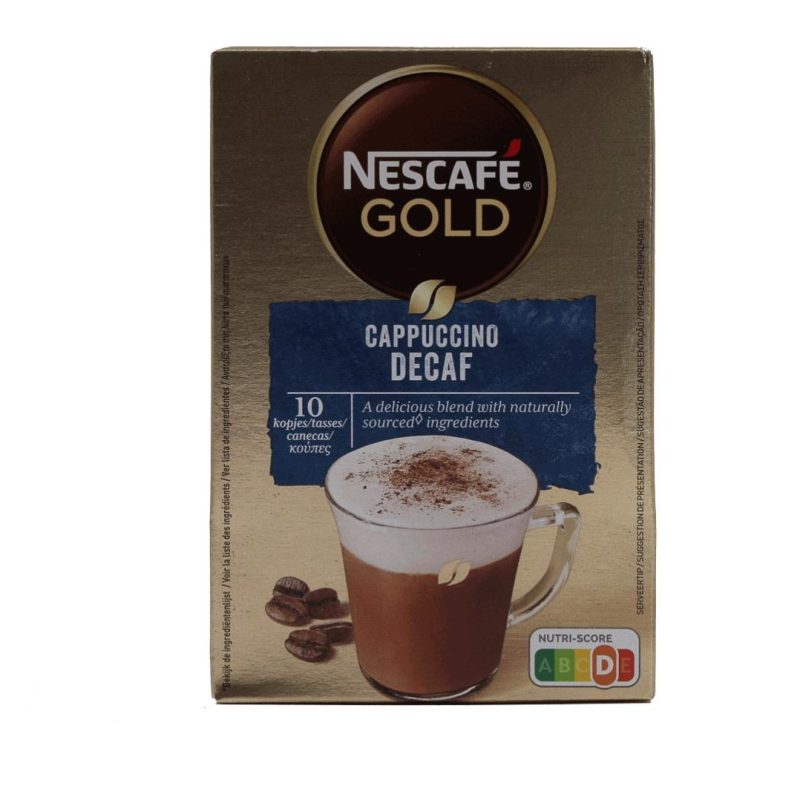 NESCAFE ΦΑΚΕΛΑΚΙ CAPPUCCINO DECAF 10Sac ΚΙΒ.6x125gr