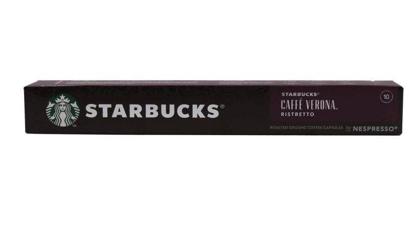 NESPRESSO StarBucks Capsuls (10) CAFFE VERONA 10Caps ΚΙΒ.12x55gr