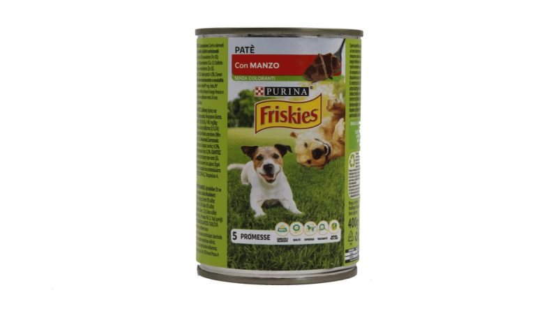 FRISKIES ΣΚΥΛΟΥ ΚΟΝΣ/ΒΑ ΠΑΤΕ ΒΟΔΙΝΟ ΚΙΒ.24x400gr