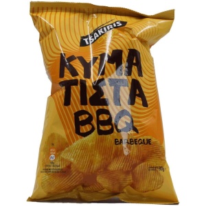 ΤΣΑΚΙΡΗΣ 80gr WAVES BBQ ΚΙΒ.16ΤΜΧ