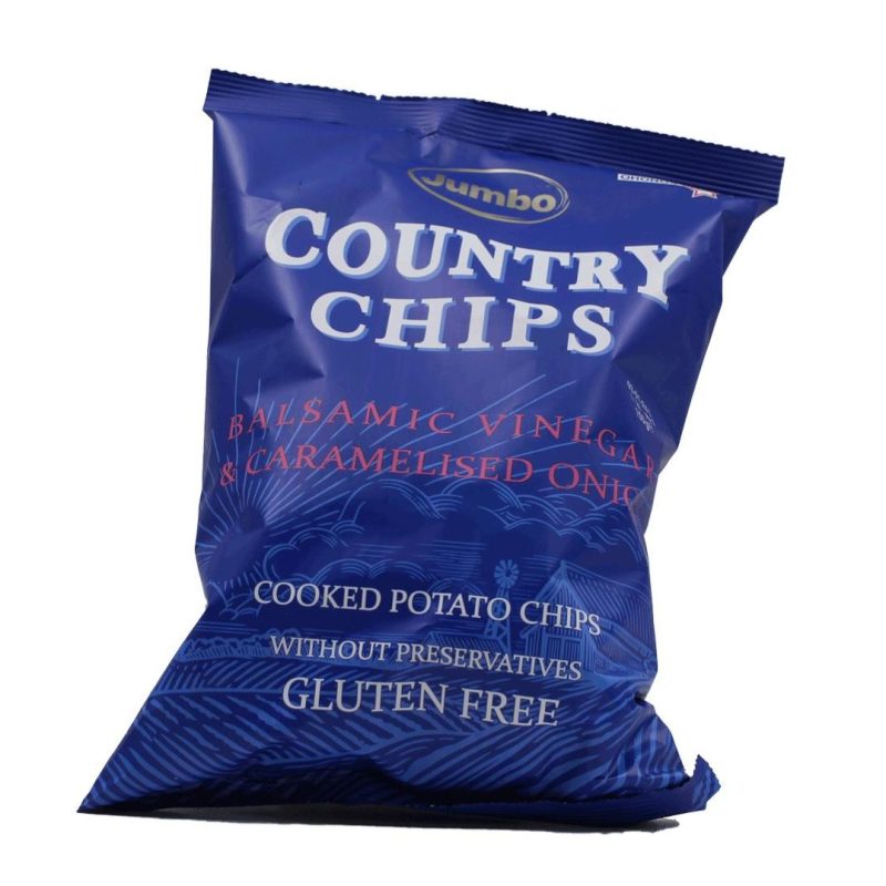 OHONOS COYNTRY CHIPS 150gr ΒΑΛΣΑΜΙΚΟ/ΚΑΡΑΜ.ΚΕΡΜΜΥΔΙ ΚΙΒ.20ΤΜΧ