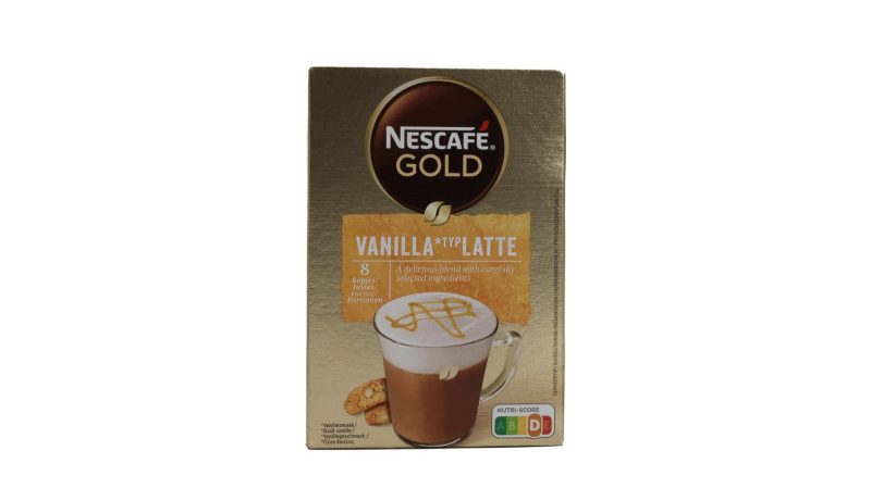 NESCAFE ΦΑΚΕΛΑΚΙ LATTE VANILIA 8Sac ΚΙΒ.6x148gr