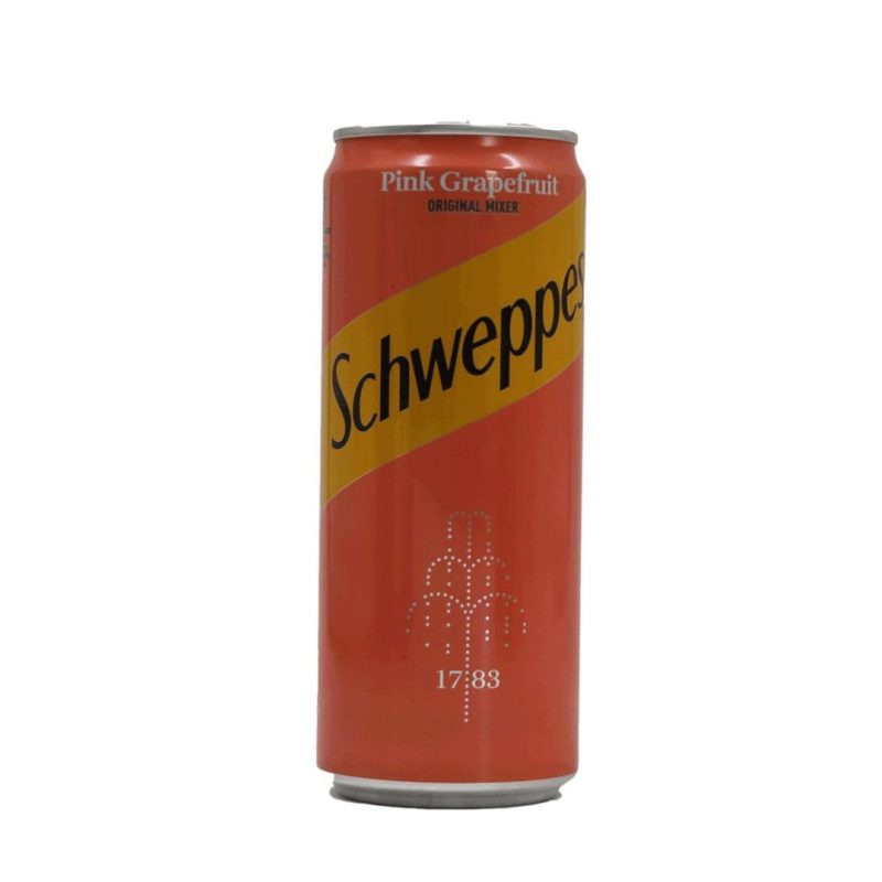 SCHWEPPES 330ml ΑΠΛΟ PINK GRAPEFRUIT // ΚΙΒ.24x330ml