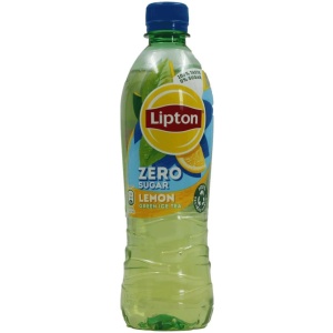 LIPTON 500ml ZERO PET GREEN TEA LEMON // KIB.12x500ml