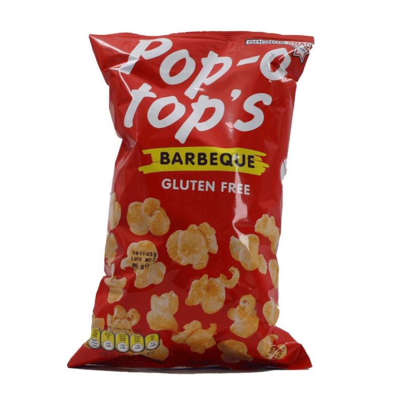 OHONOS POP-O-TOPS 85gr ΚΟΚΚΙΝΑ BBQ ΚΙΒ.26ΤΜΧ