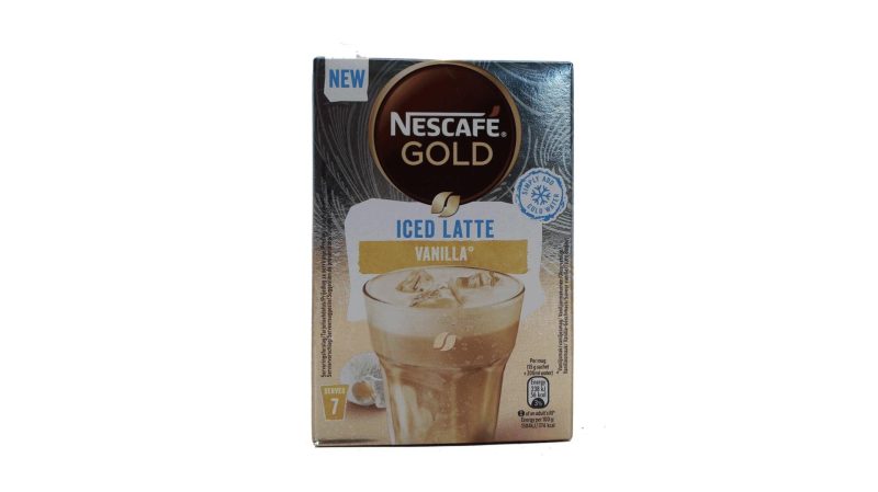 NESCAFE ΦΑΚΕΛΑΚΙ GOLD ICED LATTE VANILIA 7Sac ΚΙΒ.6x148gr