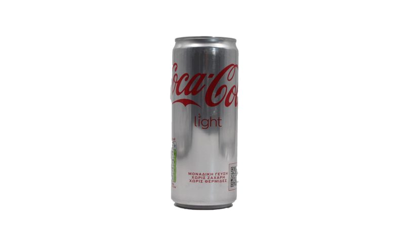 COCA COLA LIGHT 330ml ΑΠΛΟ ΚΟΥΤΙ // ΚΙΒ.24x330ml