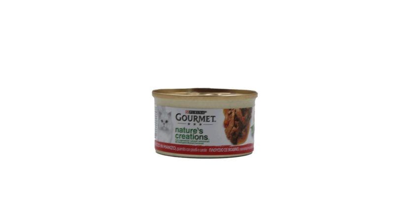 PURINA GOURMET NATURES ΜΟΣΧΑΡΙ ΚΙΒ.24x85gr