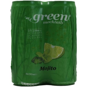 GREEN COLA 330ml ΚΟΥΤΙ MOJITO ΚΙΒ.6x4x330ml