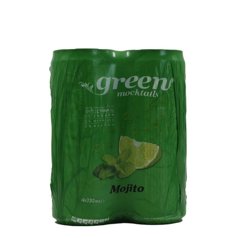 GREEN COLA 330ml ΚΟΥΤΙ MOJITO ΚΙΒ.6x4x330ml