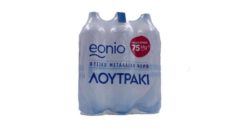 ΛΟΥΤΡΑΚΙ EONIO ΝΕΡΟ ΣΑΚΟΥΛΑ PET ΚΙΒ.6x1.5LT