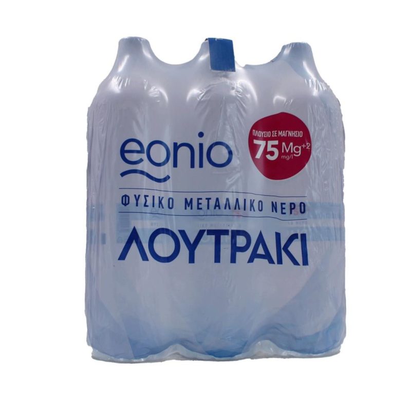 ΛΟΥΤΡΑΚΙ EONIO ΝΕΡΟ ΣΑΚΟΥΛΑ PET ΚΙΒ.6x1.5LT