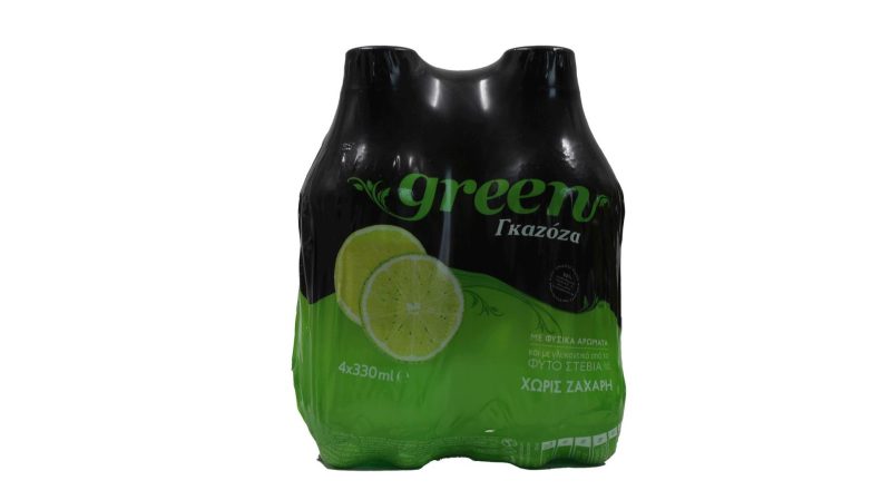 GREEN COLA 330ml PET ΓΚΑΖΟΖΑ ΚΙΒ.4x6x330ml