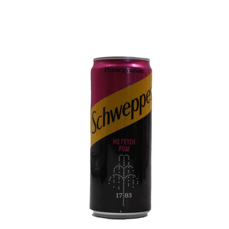 SCHWEPPES 330ml POMEGRANATE (ΡΟΔΙ) // ΚΙΒ.4x6x330ml