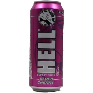 HELL ENERGY 500ml BLACK CHERRY (24άρι) ΚΙΒ.24x500ml