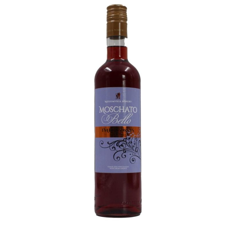 ΜΕΣΗΜΒΡΙΑ 500ml MoschatoBello ΕΡΥΘΡΟ ΞΗΡΟ ΚΙΒ.12x500ml