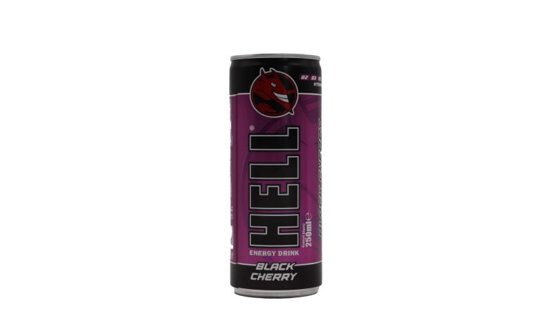 HELL ENERGY 250ml BLACK CHERRY ΚΙΒ.24x250ml