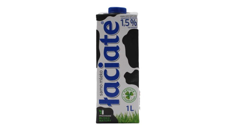 ΓΑΛΑ UHT Laciate Mlekpol ΜΠΛΕ ΕΛΑΦΡΥ 1,5% ΚΙΒ.12x1LT