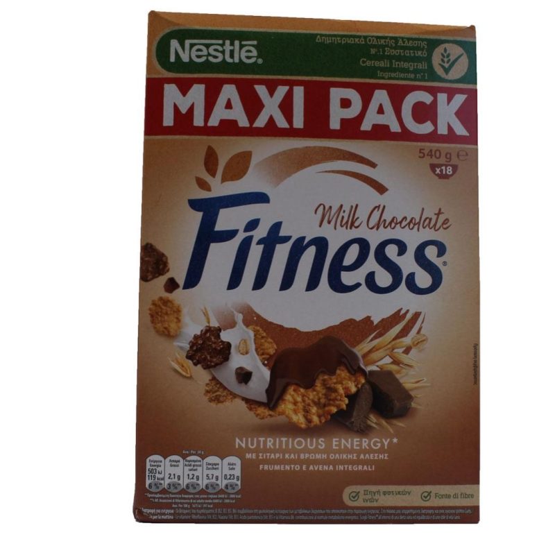 ΔΗΜΗΤΡΙΑΚΑ ΜΕΓΑΛΑ νέο FITNESS ΣΟΚΟΛΑΤΑ ΚΙΒ.12x540gr