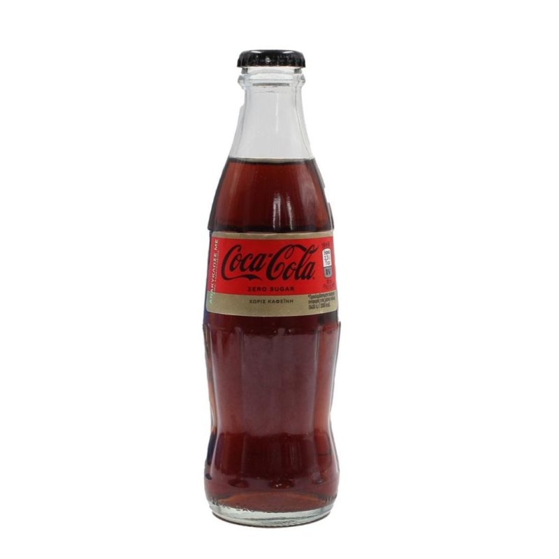 COCA COLA ZERO CAFF-FREE 250ml RB // ΚΙΒ.24x250ml