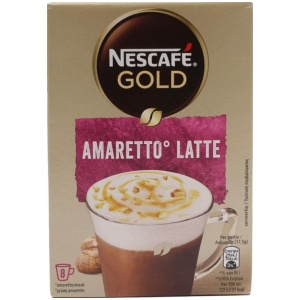 NESCAFE ΦΑΚΕΛΑΚΙ AMARETTO LATTE 8Sac ΚΙΒ.6x140gr