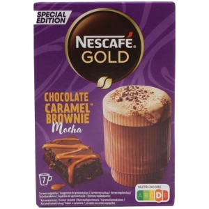 NESCAFE ΦΑΚΕΛΑΚΙ CHOCO CARAMEL BROWNIE Mocha 7Sac ΚΙΒ.6x149.8gr