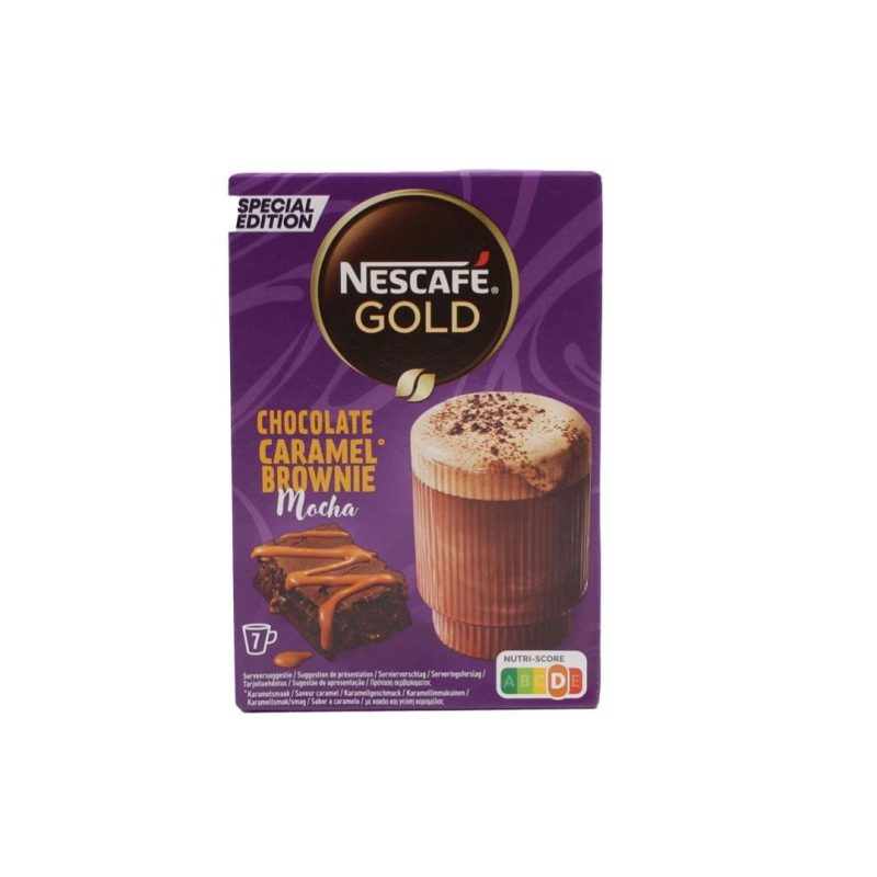 NESCAFE ΦΑΚΕΛΑΚΙ CHOCO CARAMEL BROWNIE Mocha 7Sac ΚΙΒ.6x149.8gr