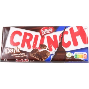 ΣΟΚΟΛΑΤΑ NESTLE CRUNCH DARK ΚΙΒ.20x100gr