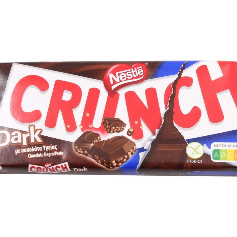 ΣΟΚΟΛΑΤΑ NESTLE CRUNCH DARK ΚΙΒ.20x100gr