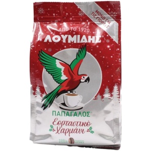 ΚΑΦΕΣ ΛΟΥΜΙΔΗΣ XMAS Εορταστικό Χαρμάνι 143gr ΚΙΒ.15x143gr