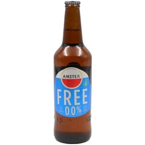 AMSTEL ΦΙΑΛΗ FREE 500ml // ΚΙΒ.20x500ml (RB) Α/Ζ