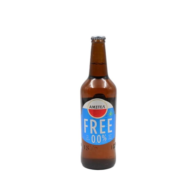 AMSTEL ΦΙΑΛΗ FREE 500ml // ΚΙΒ.20x500ml (RB) Α/Ζ