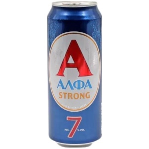 ΑΛΦΑ ΚΟΥΤΙ STRONG 500ml ΚΙΒ.6x4Px500ml (7% Vol) Α/Ζ