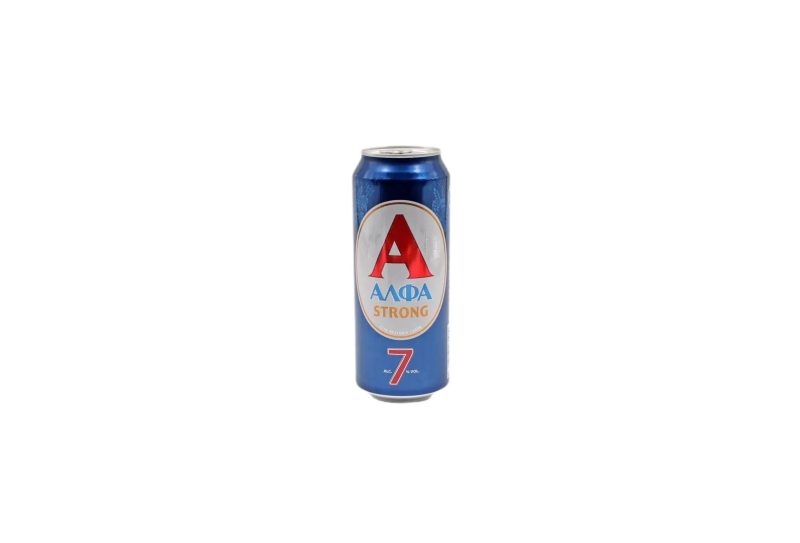 ΑΛΦΑ ΚΟΥΤΙ STRONG 500ml ΚΙΒ.6x4Px500ml (7% Vol) Α/Ζ