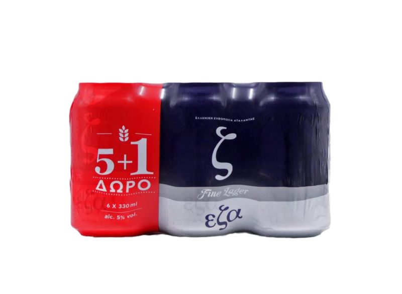 ΕΖΑ ζ PROMO ΚΟΥΤΙ 330ml LAGER // ΚΙΒ.4x6Px330ml (5+1Δ)