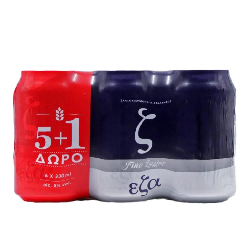 ΕΖΑ ζ PROMO ΚΟΥΤΙ 330ml LAGER // ΚΙΒ.4x6Px330ml (5+1Δ)