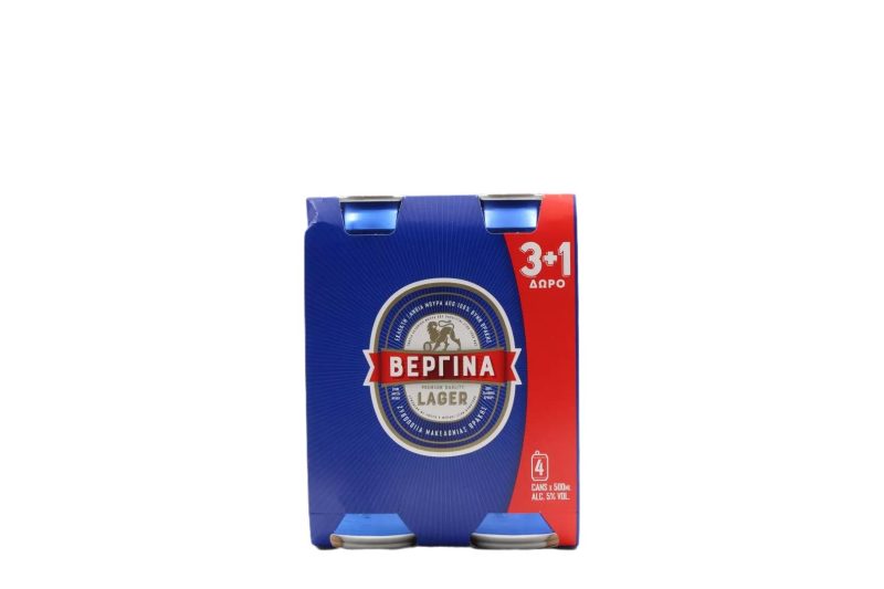 ΒΕΡΓΙΝΑ PROMO ΚΟΥΤΙ 500ml // ΚΙΒ.6x4Px500ml (3+1ΔΩΡΟ)